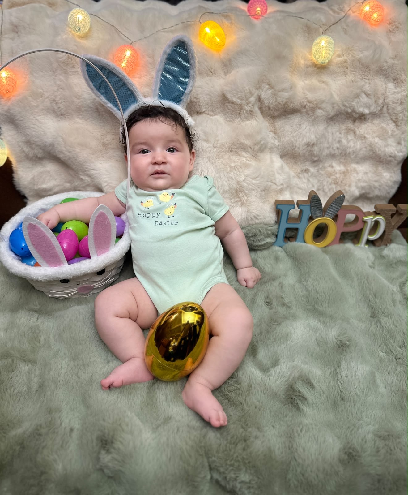 Dante de Pascua con su canasta