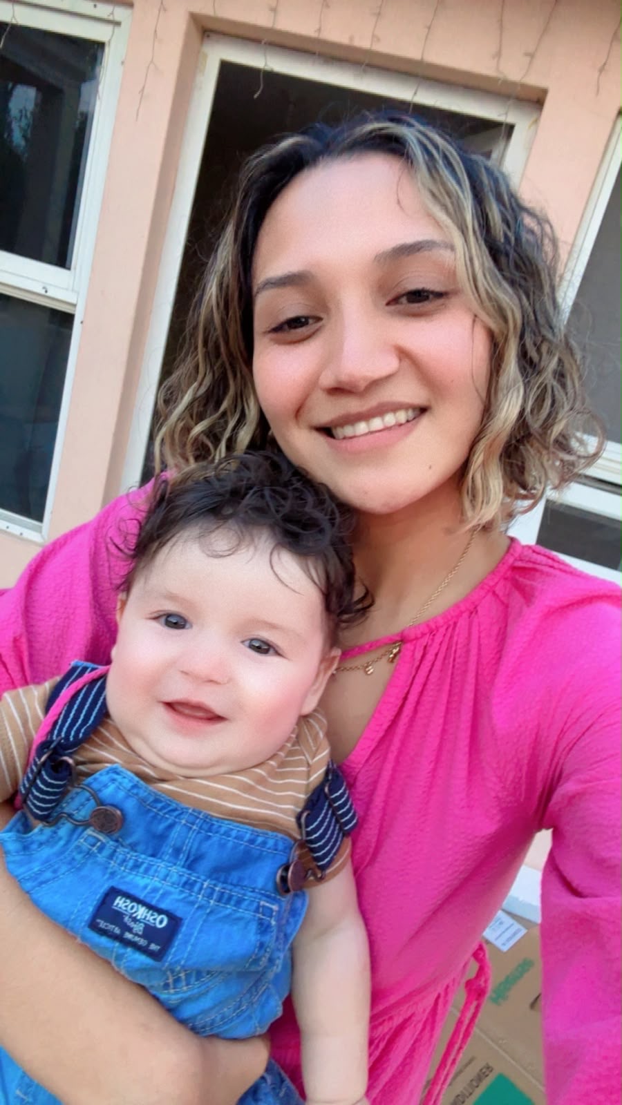 Dante con mamá
